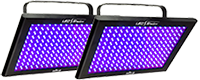 2x Wash LED UV matériel Animation Triangle